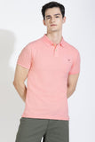Pink Polo T-shirt By Purple Mango