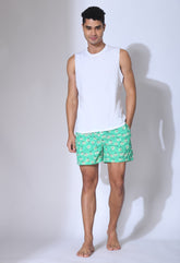 Kitty Print Men Boxer's By Purple Mango