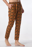 Orange Print Pyjamas By Purple Mango