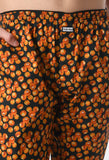 Orange Print Pyjamas By Purple Mango