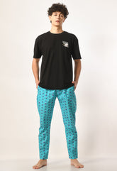 Cartoon Men Pyjamas By Purple Mango