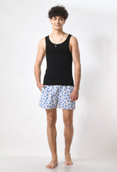 Origami Bird Print Men Boxer's By Purple Mango