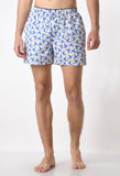 Origami Bird Print Men Boxer's By Purple Mango