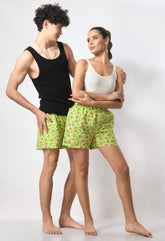 Pencil Print Men Boxer's By Purple Mango