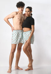 Hen Print Men Boxer's By Purple Mango