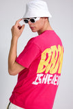 Broke Is The New Pink Oversized Unisex T-shirt By Purple Mango