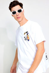 Dragon Ball Anime White Oversized Unisex T-shirt By Purple Mango