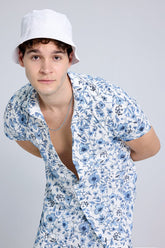 Light Blue Rose Co-ords By Purple Mango