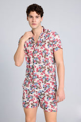 Miniature Flower Cream Co-ords By Purple Mango