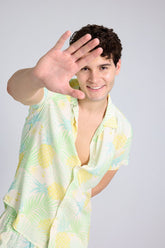 Pineapple Print Co-ords By Purple Mango