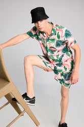 Rowan Leaf Peach Co-Ord By Purple Mango