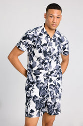 Black Orchid White Co-ords By Purple Mango