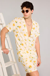 Daffodil Cream Co-ords By Purple Mango