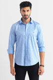 Broken Diamond Blue Shirt