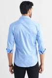 Broken Diamond Blue Shirt
