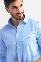 Broken Diamond Blue Shirt