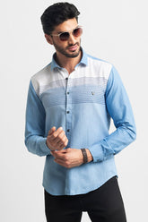 Tribe Teal Blue Shirt