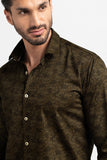 Speckle Brown Shirt