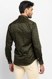Speckle Green Shirt