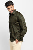 Speckle Green Shirt