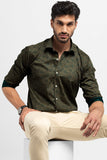Speckle Green Shirt