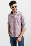 Glen Plaid Giza Cotton Checks Shirt