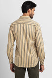 Lush Golden Giza Stripe Shirt