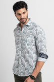 Indian Paisley White Shirt