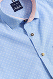 Broken Diamond Light Blue Shirt