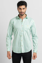 Grand Stripe Green Shirt