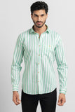 Grand Stripe Green Shirt