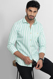 Grand Stripe Green Shirt