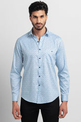 Leaf Frost Light Blue Shirt