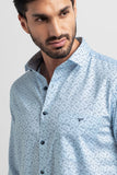 Leaf Frost Light Blue Shirt