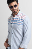 Grand Stipe Blue Shirt