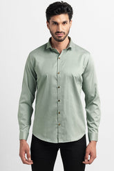 Broken Diamond Light Green Shirt