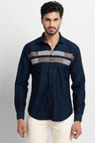 Grand Stipe Navy Blue Shirt