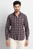 Glen Plaid Cotton Checks Shirt