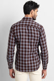 Glen Plaid Cotton Checks Shirt