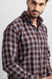 Glen Plaid Cotton Checks Shirt