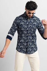 Chintz Blue Shirt