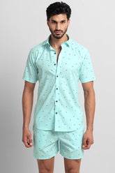 Sky Blue Plain Co-Ords