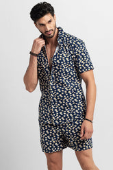 Anemone Navy Blue Co-Ords