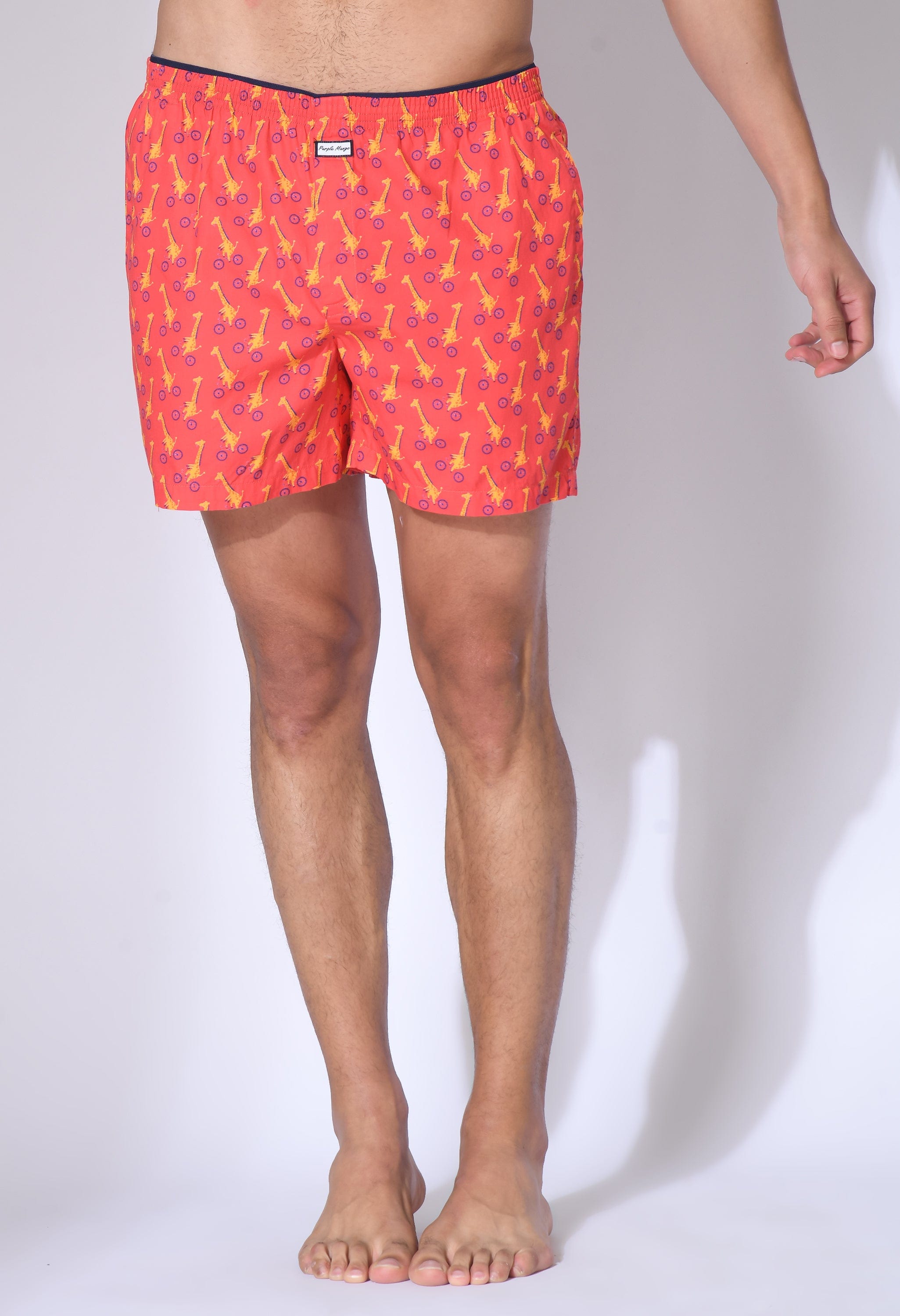 Giraffe Men Boxer's By Purple Mango