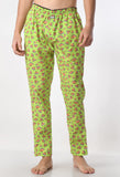 Pencil Print Men Pyjamas By Purple Mango