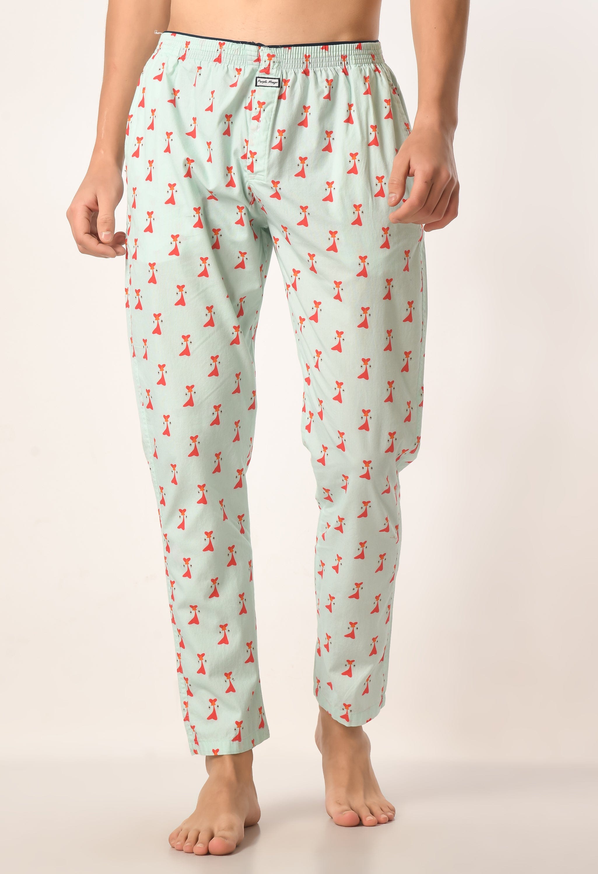 Hen Men Pyjamas By Purple Mango