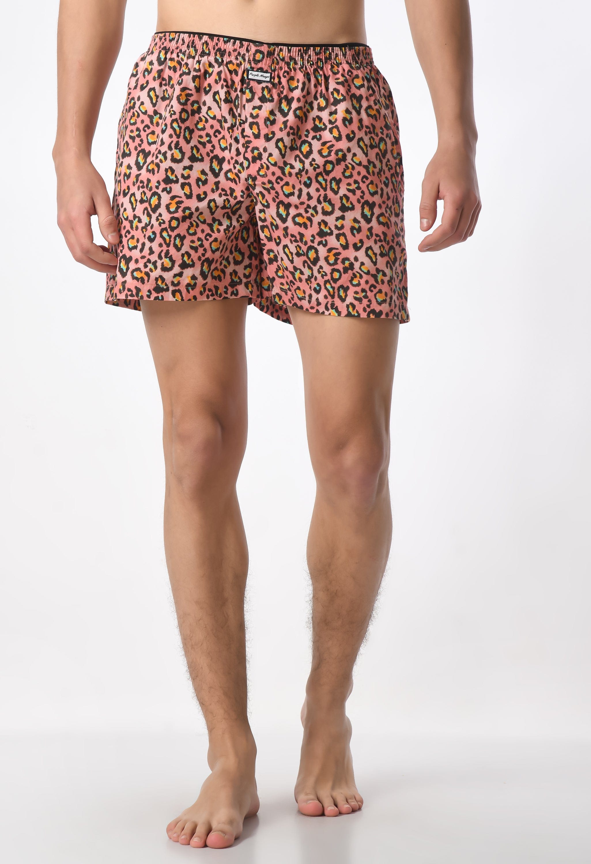 Leopard Men Boxer's By Purple Mango